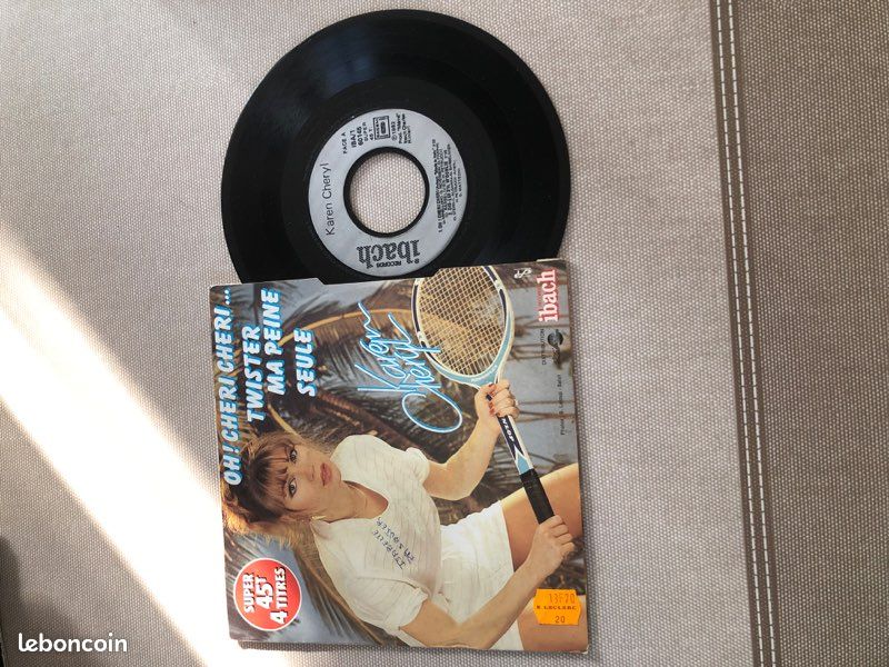 Vinyle « oh Chéri chéri » Karen cheryl (image 3)