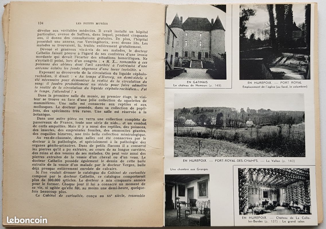 Livre Ancien - Philippe LEFRANCOIS & Patrice BOUSSEL - Petits musées et joyaux de l'ile de France II (image 6)