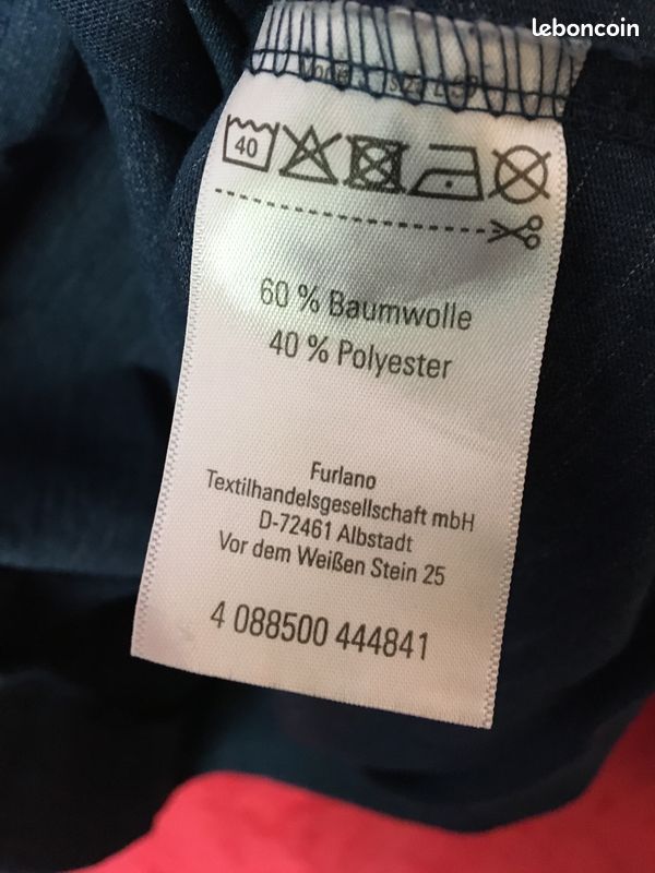 Joli sweat à capuche MAUI & Sons bleu turquoise motif requin taille M (image 7)
