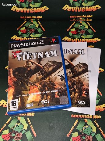 Jeu PS2 Conflict Vietnam Complet - PAL FR - Très Bon état