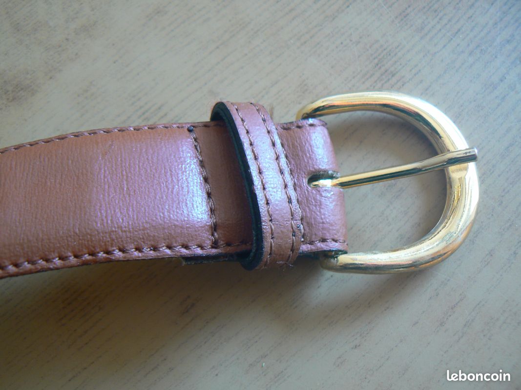 Streets Ahead leather belt - Marron dès 433,00 € - sur