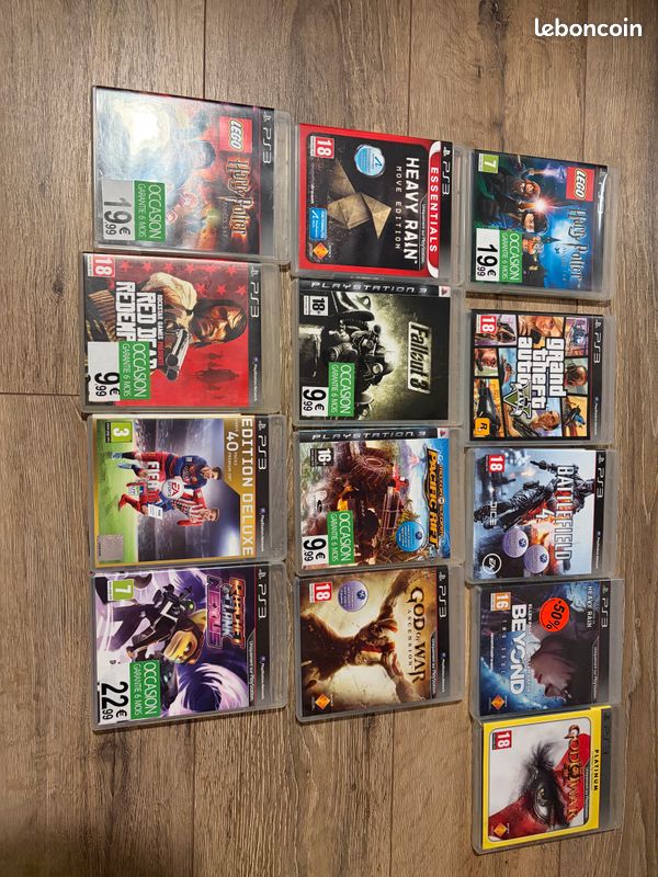 Lot jeux ps3 course - Jeux vidéo