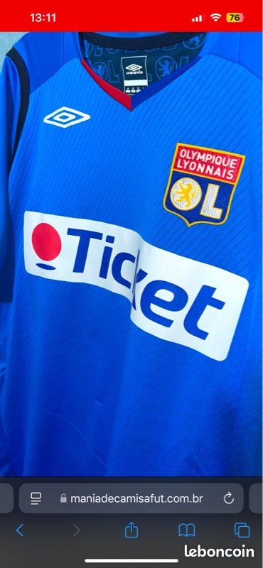 Olympique Lyonnais Home Camiseta de Fútbol 2004 - 2005