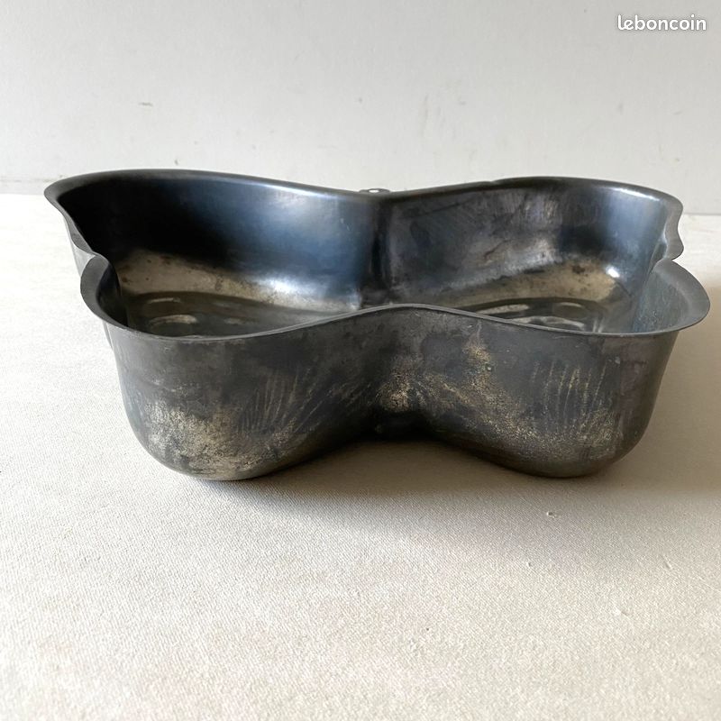 ANCIENNE CORBEILLE PANIERE de bureau en métal EUR 15,00 - FR