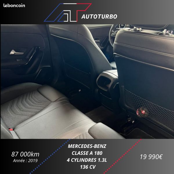 Mercedes CLASSE A 180 136CH BUSINESS LINE 7G-DCT (image 21)
