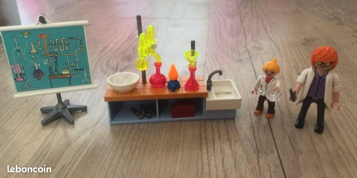Playmobil classe de chimie 9456 (image 1)