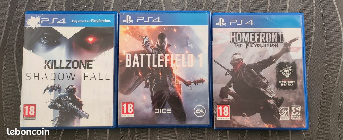 Jeu ps4 lot (image 1)