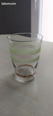 Set de 6 verres granités vintage 50/60's | Selency