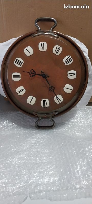 Pendule cuivre (image 1)