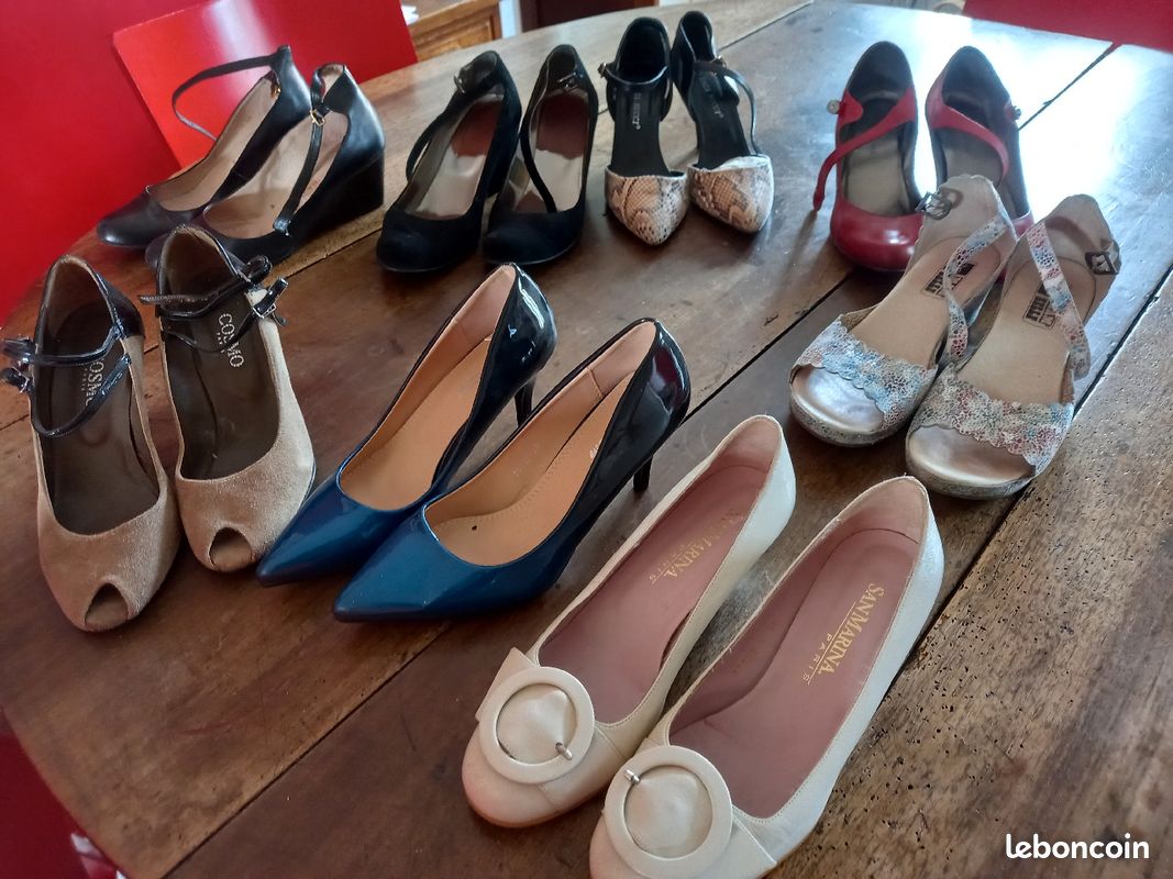 Vends chaussures 39 10euros chaque paire (image 1)