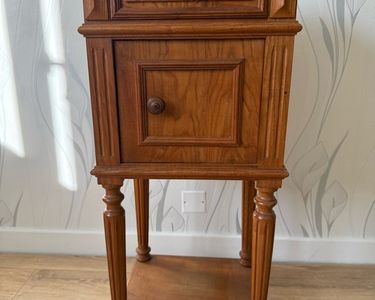 Table De Chevet Ancienne Jumeau Steiner Vers 1900 - Miniature 18 Cm