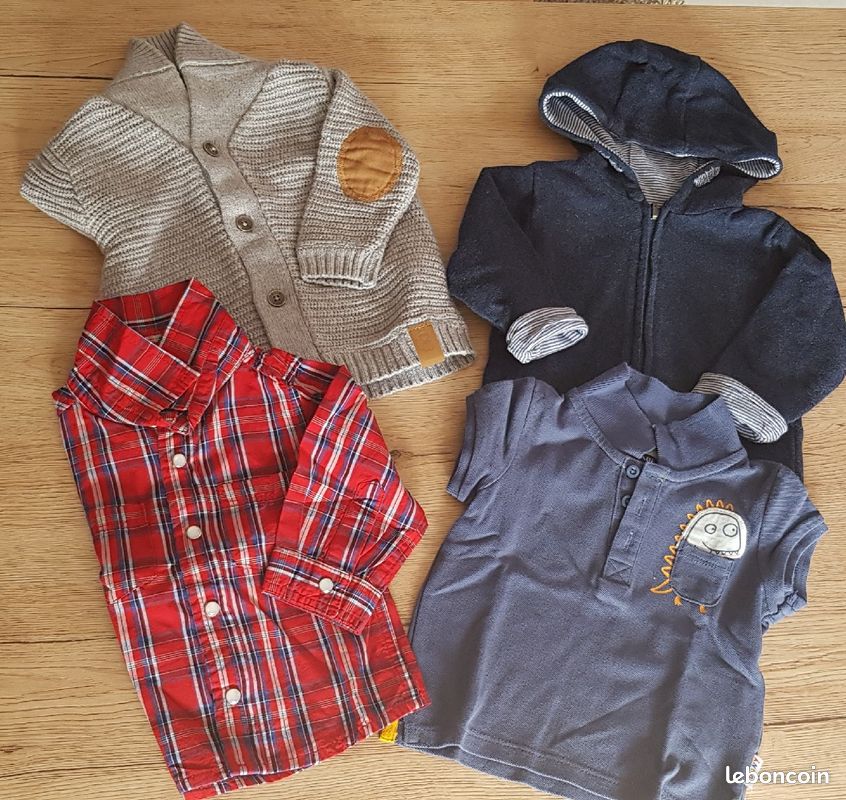 Lot vêtement bébé garçon taille 6 mois (image 3)
