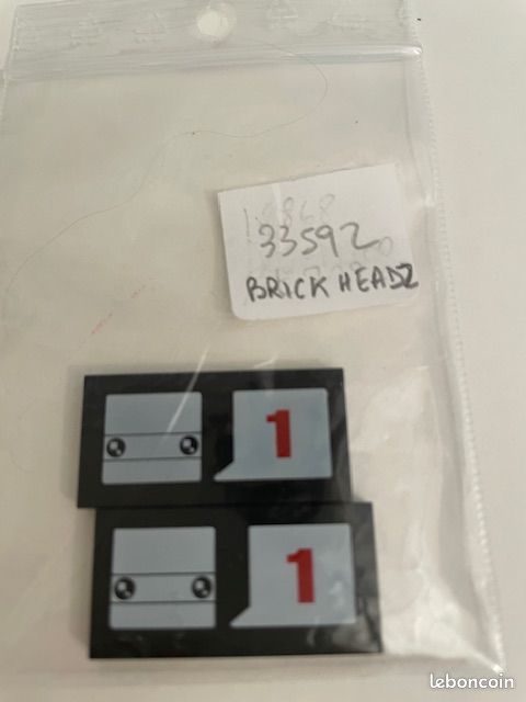Lego pièces 33592 brick headz (image 1)