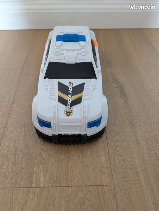 Camion de police pour enfants avec lumières et sons 4D - Voiture Camion de police pour enfants avec lumières et sons 4D - Voiture