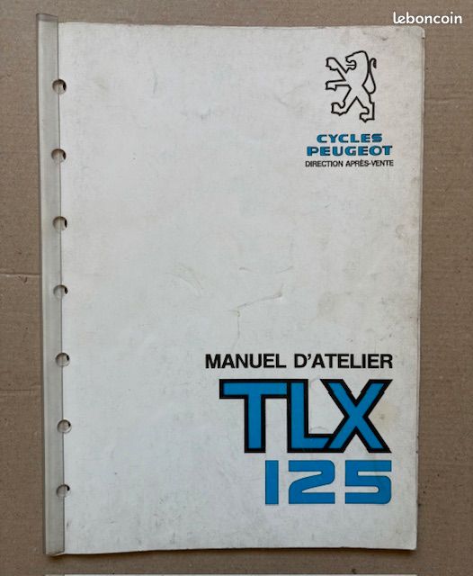 Manuel d'atelier peugeot TLX 125 (image 1)