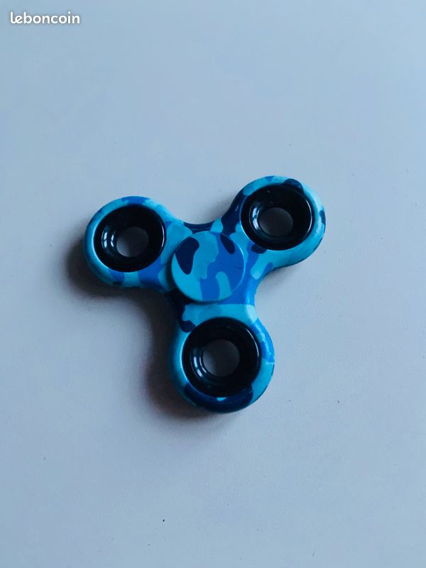 Hand Spinner Bleu Camouflage (image 2)