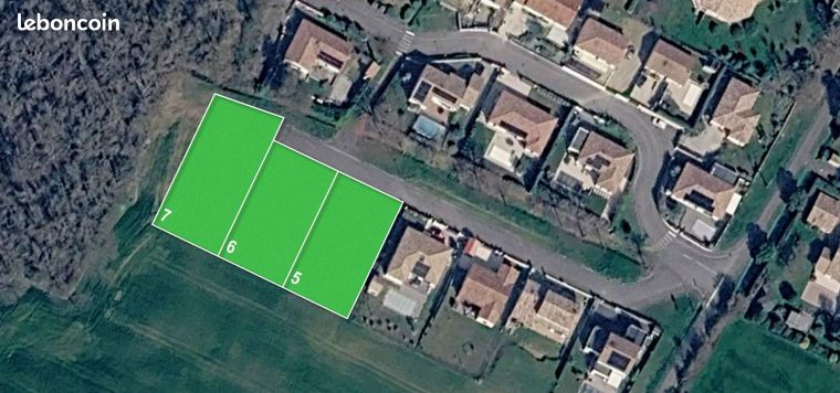 Terrain 700 m² Saint Pierre De Lages