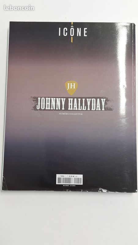 Livre Collector ICÔNE JOHNNY HALLYDAY - Édition Juillet 2021, Magazine Beau Format, Neuf
