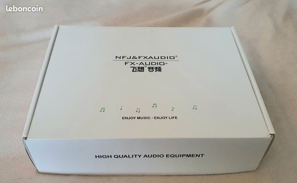 Préamplificateur à tubes FX-AUDIO TUBE-03 MKII Stéréo 6K4 Bluetooth 5.0 Argent (image 11)
