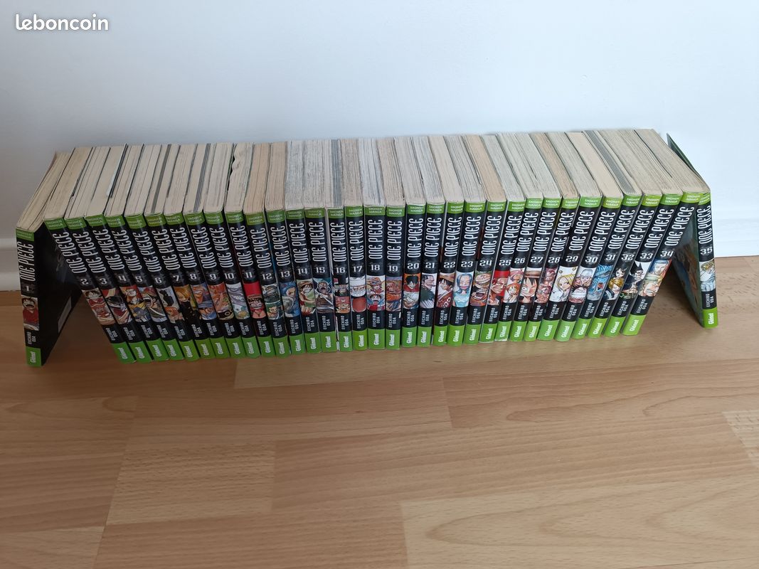 Lot mangas ONE PIECE tomes 1 à 35 (édition blanche) - en français (image 1)