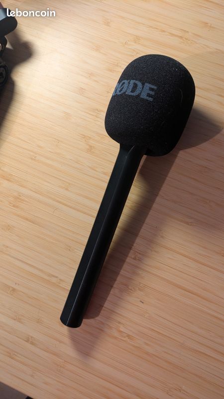 Rode Interview GO Adaptateur Main + Pare-Vent Fourrure Keepdrum - Pour Wireless GO