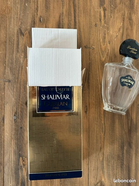 Shalimar Guerlain Flacon vide 200 ml avec sa boite (image 13)