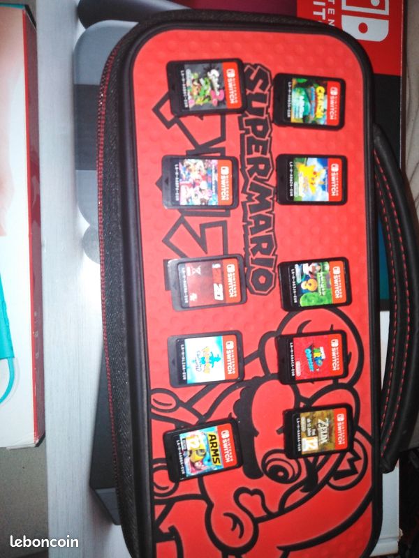 Switch hs pour blague avec jeu et joy con bonne état (image 3)