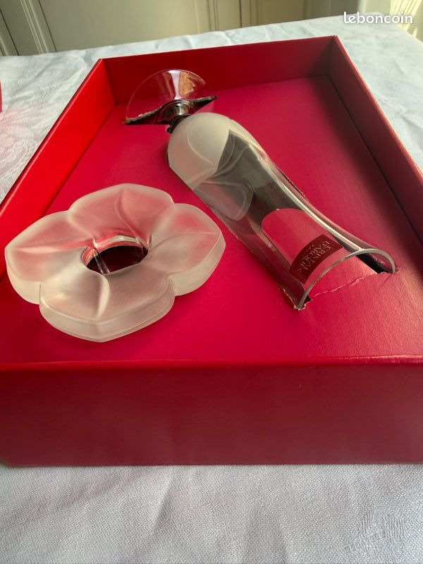 Soliflor et bougeoir - Coffret Cristal d’Arques Paris - modèle Florence - neuf (image 3)