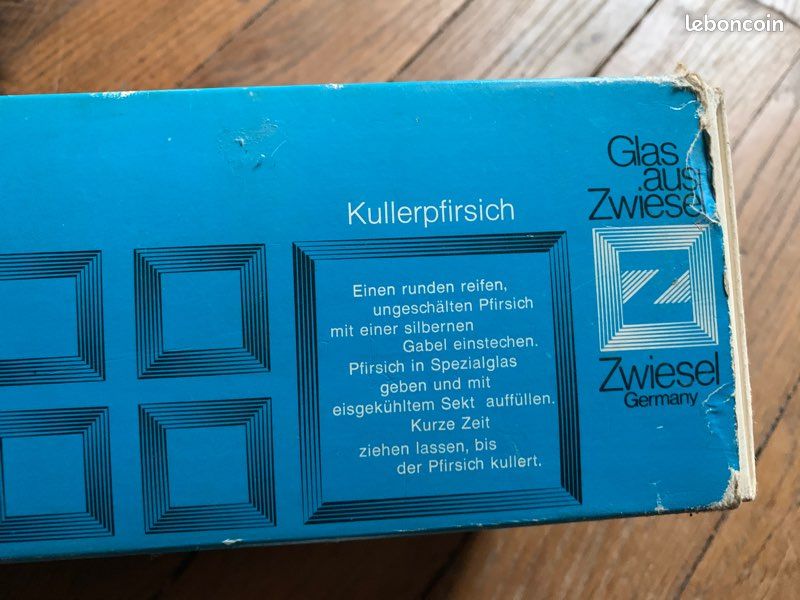 Lot 2x4 verres zwiesel germany neufs (image 3)