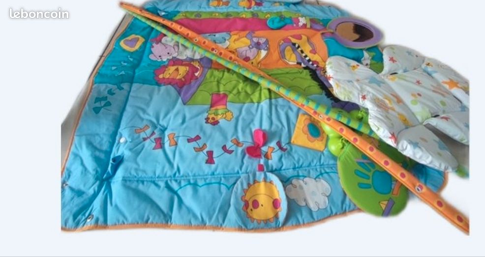 Matelas à langer bébé +tapis d'éveil (image 2)