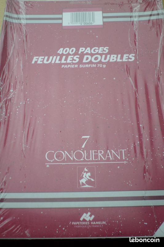 Feuilles doubles petits carreaux (image 1)