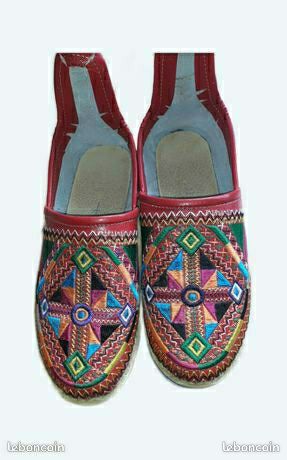 Chaussures marocaines colorées (image 1)