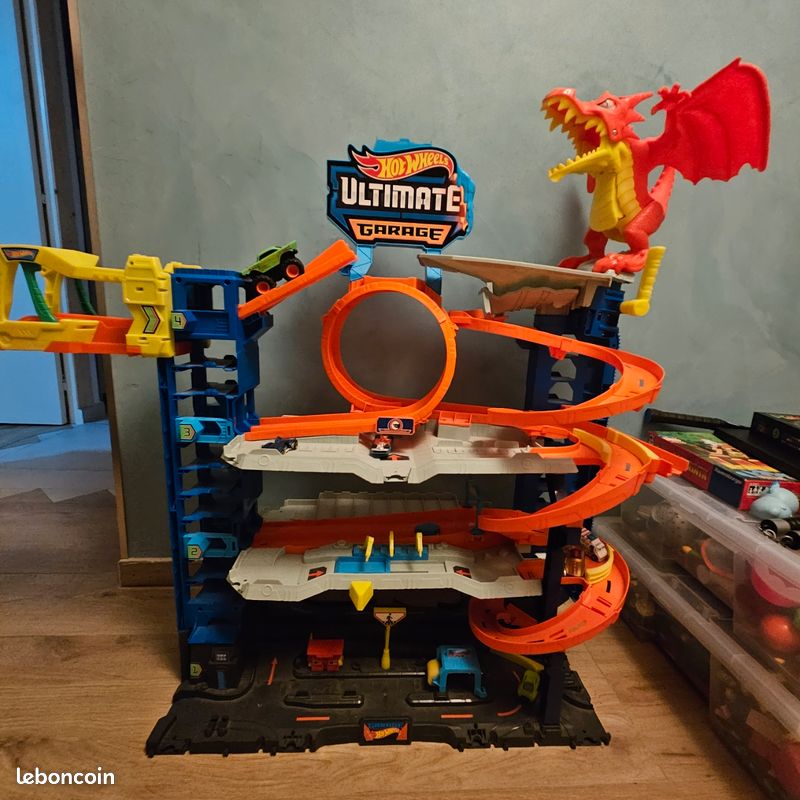 Garage hot Wheels dinosaure (image 1)
