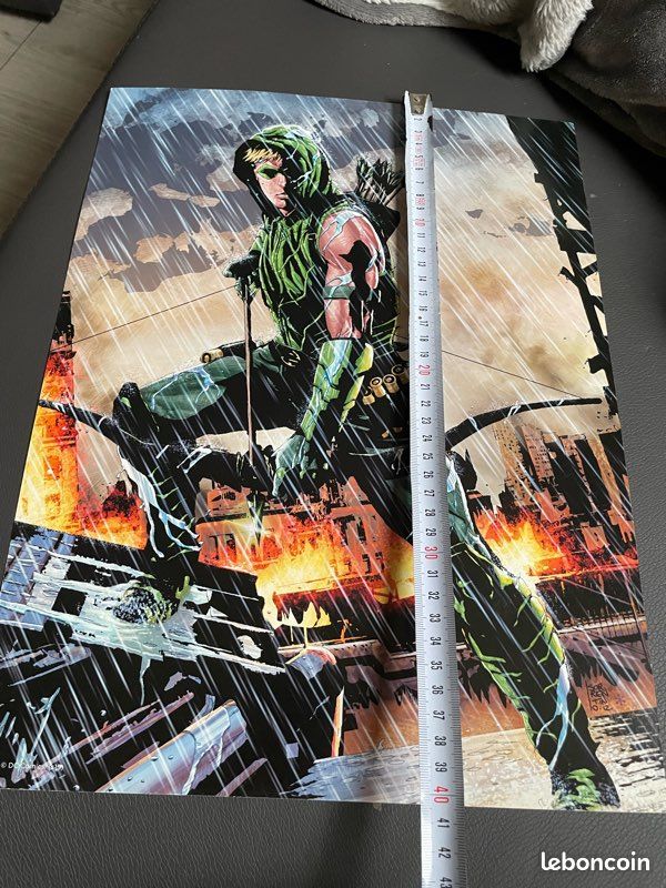 Poster Cartonné Réversible Marvel DC Comics 2015 (image 2)
