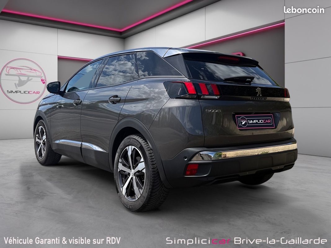 PEUGEOT 3008 BlueHDi 130ch SS EAT8 Active Pack Garantie 12 Mois (image 3)