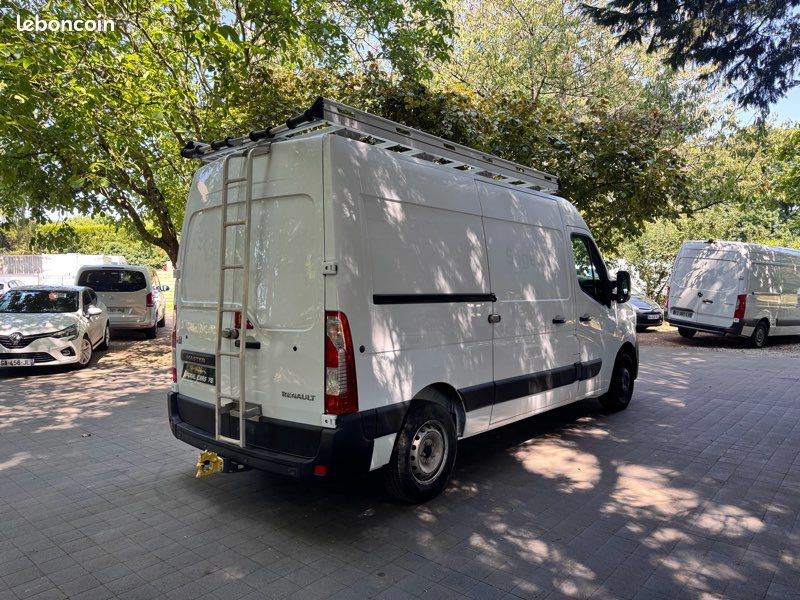 Renault master l2h2 2,3 dci 135 grand confort fgn trac - 15 658 ht - tva récupérable - prix ttc - sort de révision - aucun frais à prévoir (image 3)