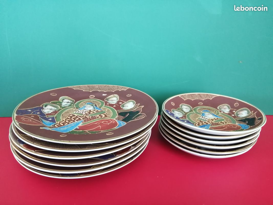 Magnifique Service Thé japonais ancien (image 7)
