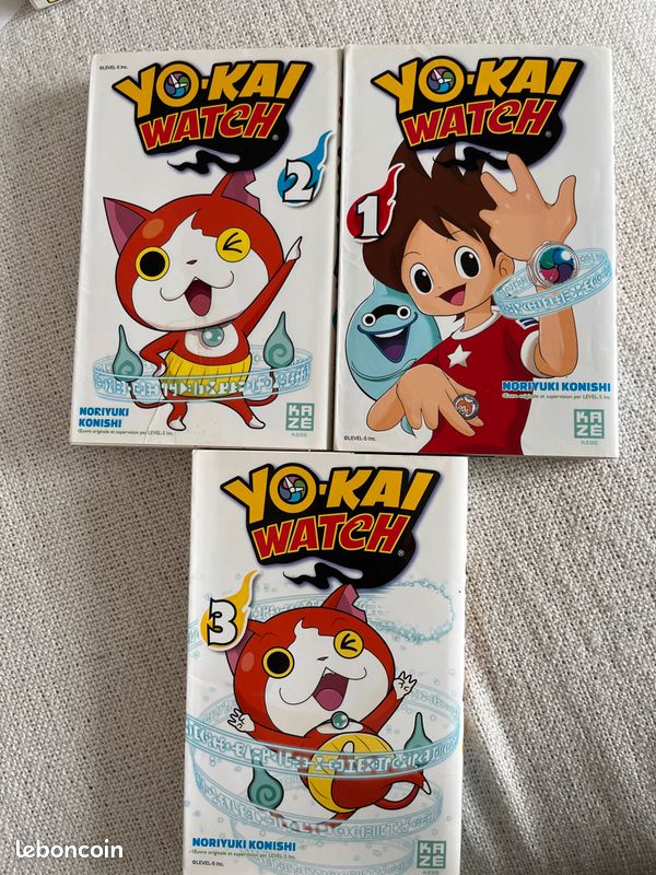 A partir de 6 ans : Manga Yo Kai Watch Tomes 1 2 3 (image 2)