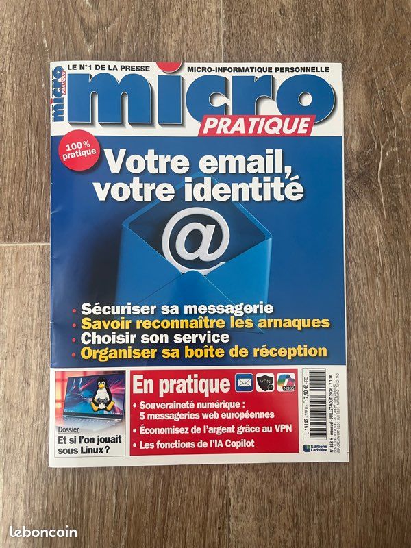 Magazine micro pratique - n° 358 - Juillet - Août 2026 - informatique (image 1)