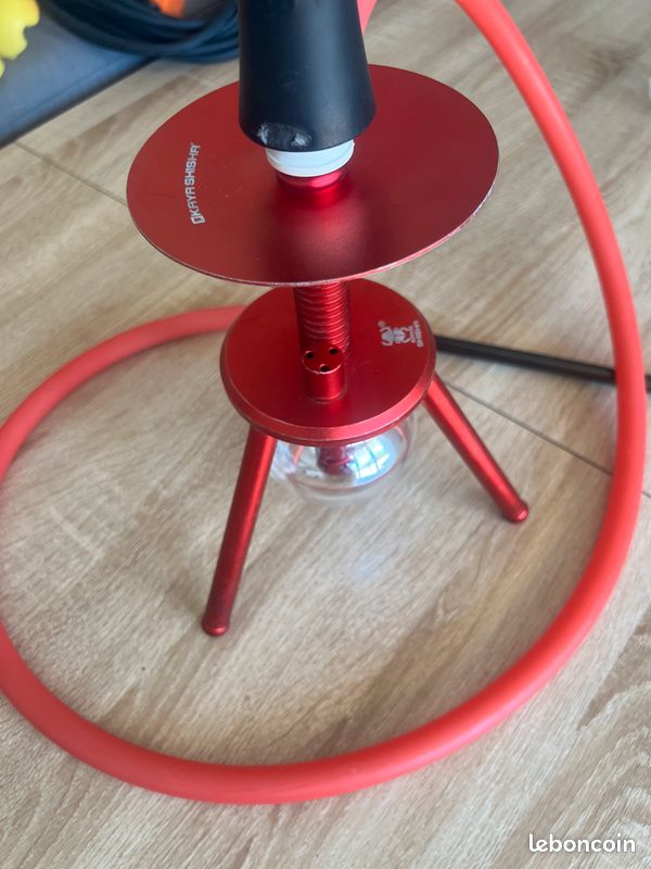 Chicha Kaya Shisha Tripod Rouge (image 11)