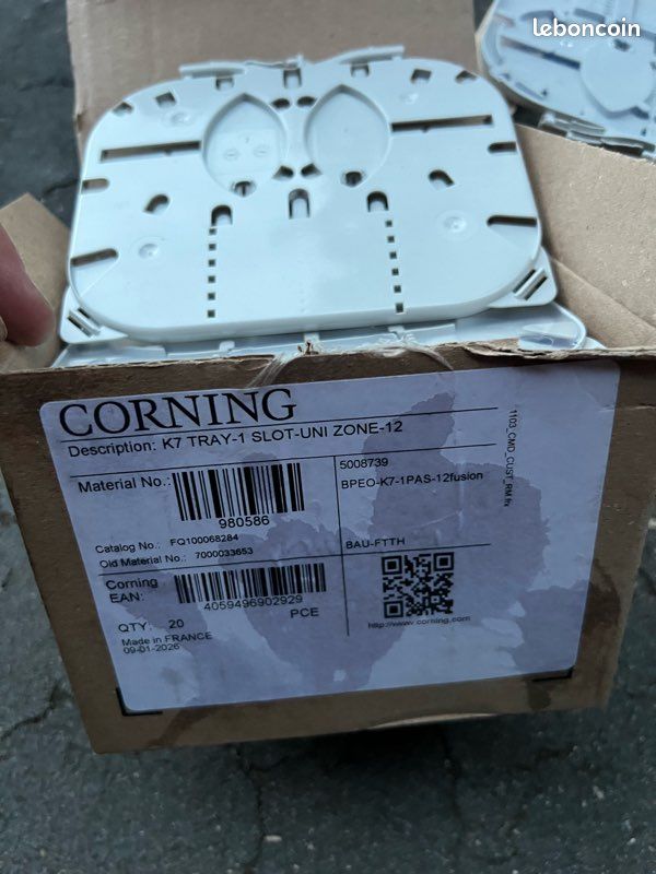 Cassette fibre optique Corning K7 (image 1)