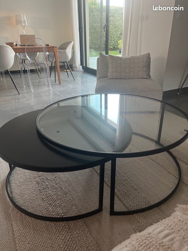 Table basse ronde (image 1)