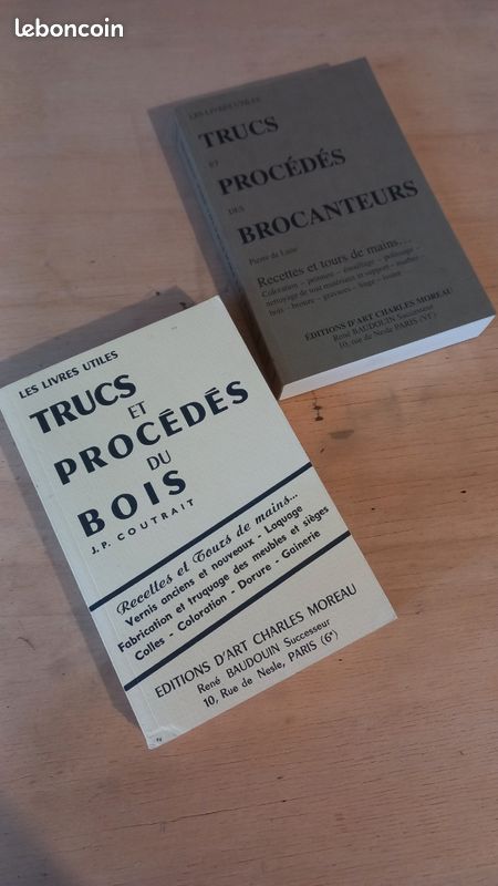 Lot de 2 livres "trucs et procédés" (image 1)