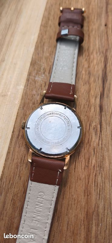 Montre Vintage Gira-Watch Mécanique Plaqué Or Fonctionne (image 17)