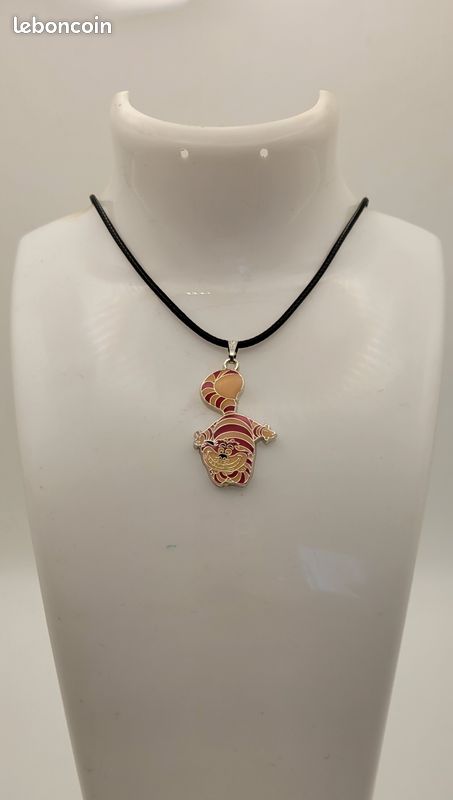 Collier Cordelette Cheshire - Alice Au Pays Des Merveilles, Neuf Avec étiquettes