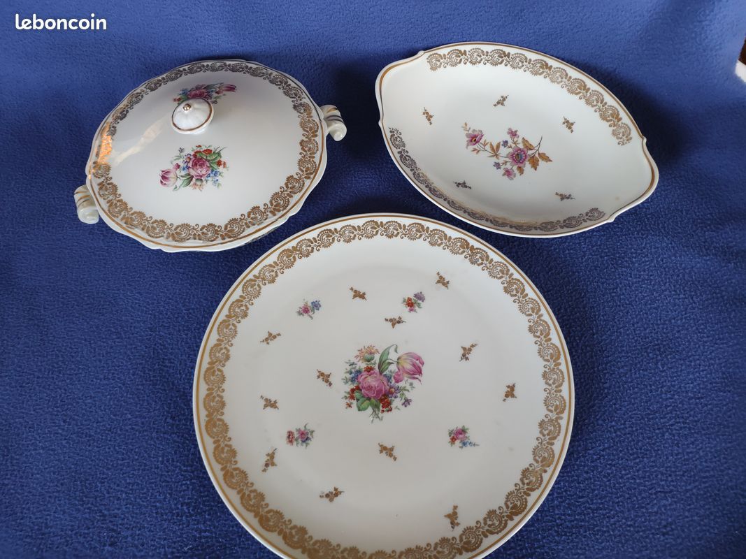 Plats en porcelaine de Limoges (image 1)