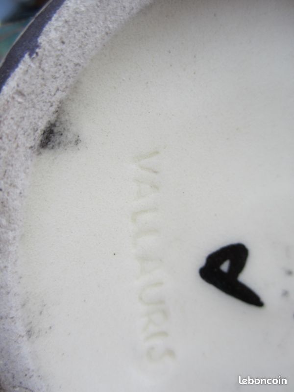 Vallauris amphore aux poissons. Vintage (image 3)