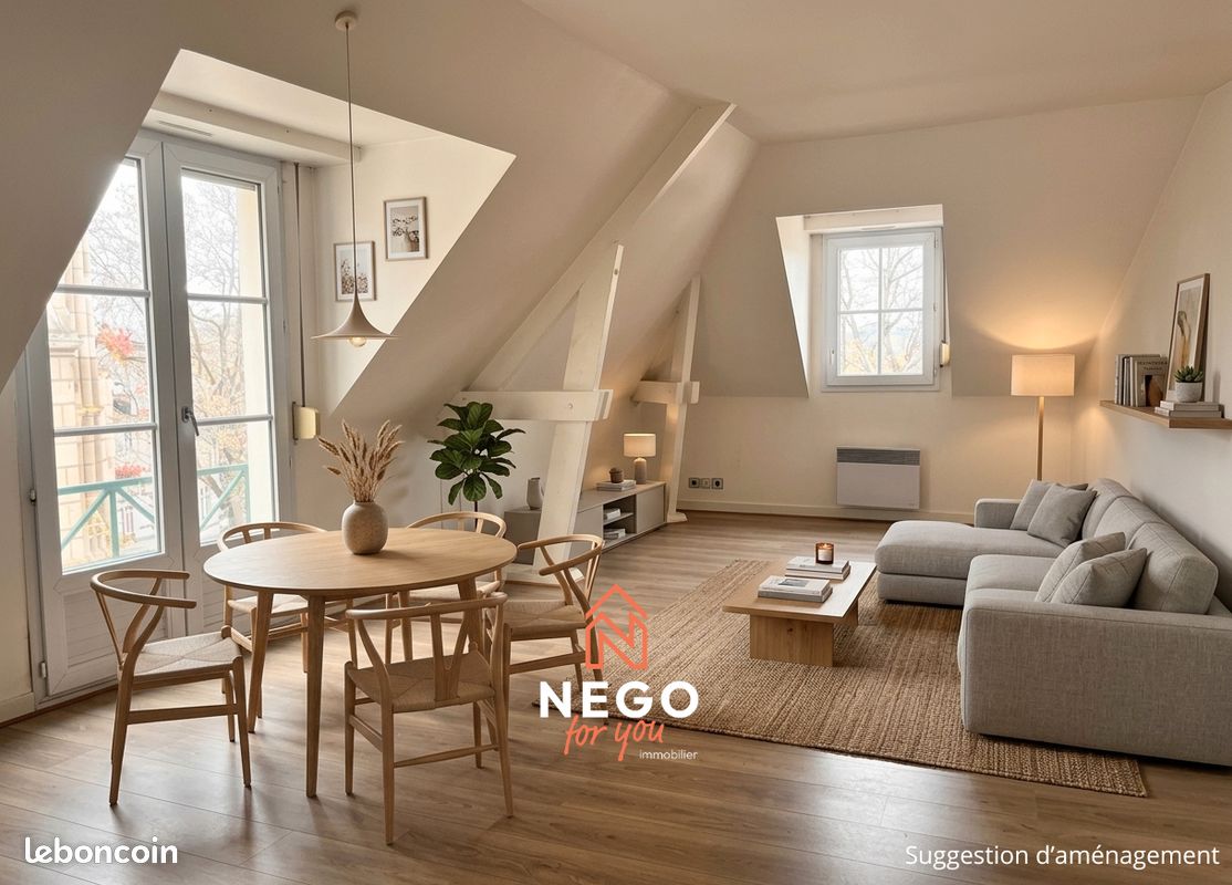 Appartement 3 pièces 88 m² · à Angers · 88 m² · 275 600 €