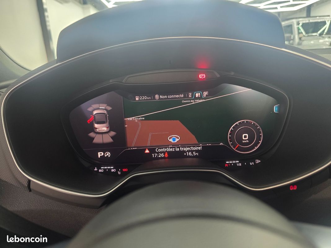 Audi TTS 2.0TFSI 310CH CABRIOLET / radar av et ar / carplay & android auto / Virtual cockpit / système audio Bang & Olufsen 3D (image 22)