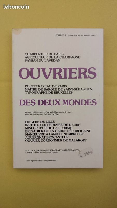 Ouvriers des deux mondes - Charpentier de Paris, agriculteur... (image 2)